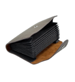 Card Holder With Zipper & Button - Image 2