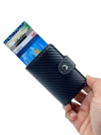 Card Holder With Button