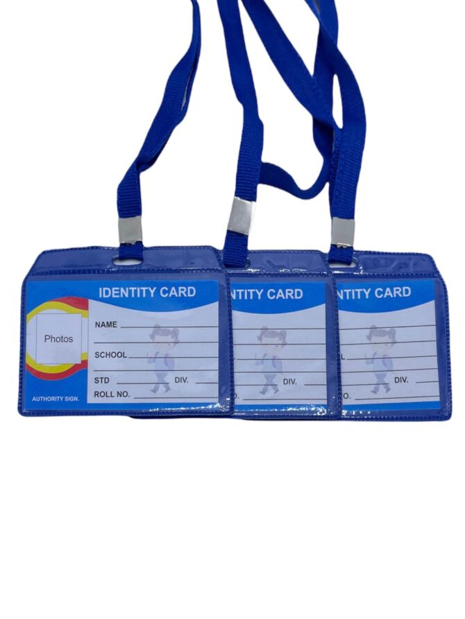 ID Card Holder With Lanyard