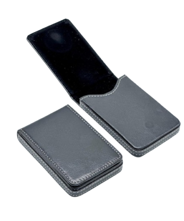 Card Holder With Leather & Magnet