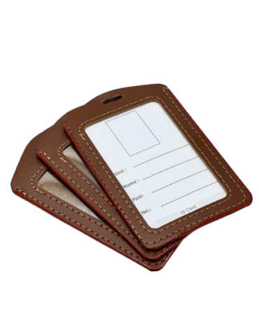 ID Card Holder With leather