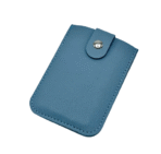 Card Holder With Button & Leather - Image 2